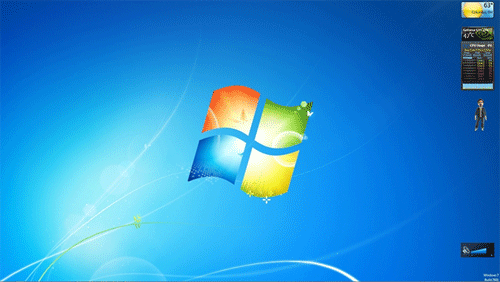 Windows 7 Clean Desktop